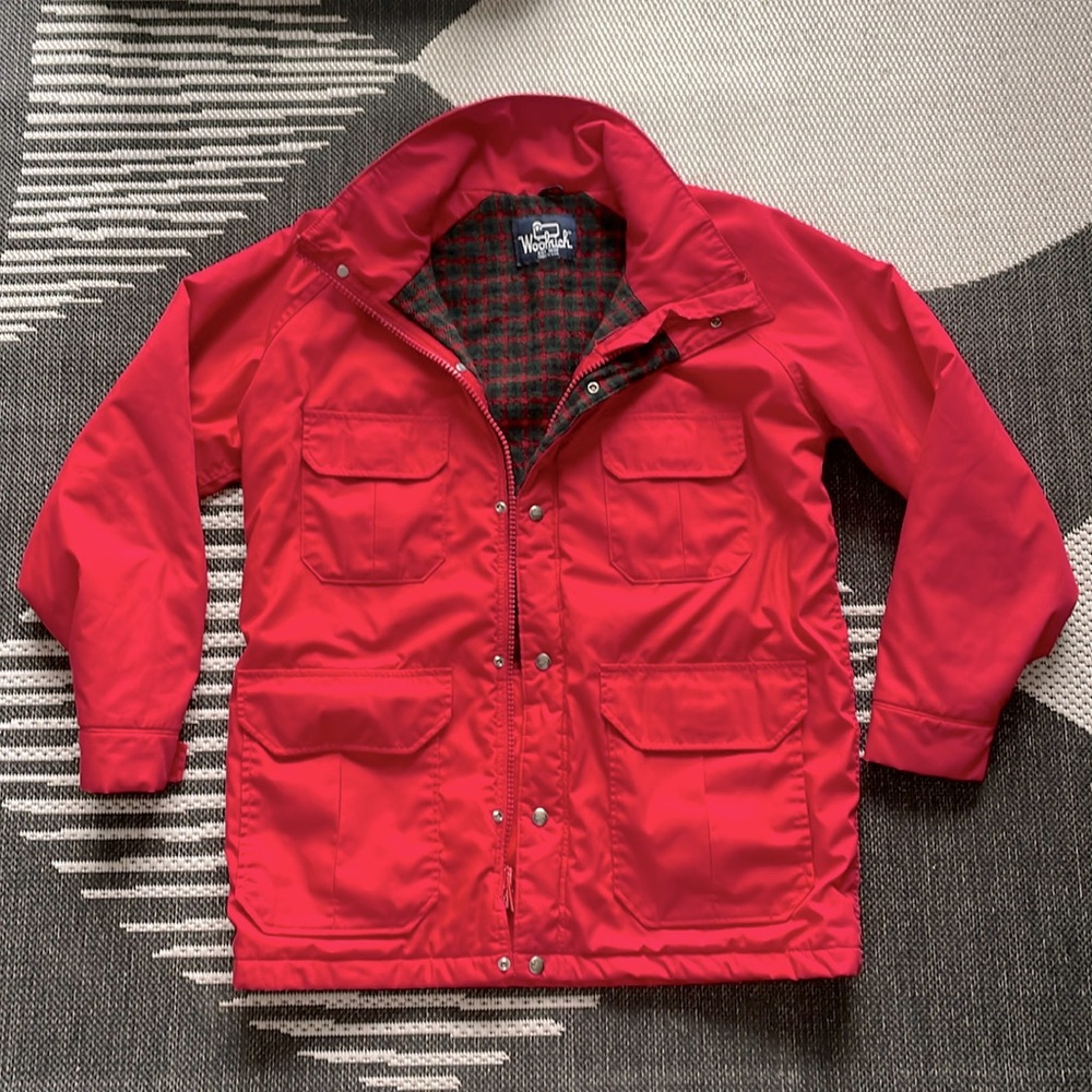 VINTAGE WOOLRICH - Cherry Red Parka/Coat